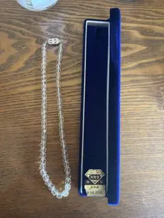 英雄堂　白水晶ネックレス