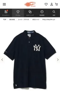 【お値下げ】ラルフローレン MLBコレクションヤンキース ポロシャツ新品