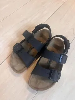 BIRKENSTOCK キッズ サンダル ブラック オレンジ　ロンハーマンのサムネイル
