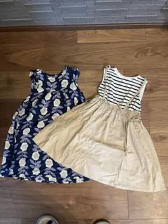 ワンピース　キッズ　２着セット　110cm