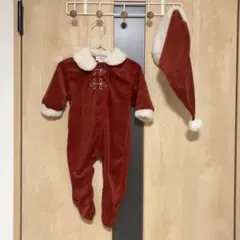 ZARA HOME サンタロンパース 帽子セット 6-12m