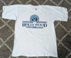 HOLLYWOODロゴ Tシャツ Lサイズ 100%コットン