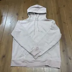 ベージュ フード付き スウェットパーカーのサムネイル