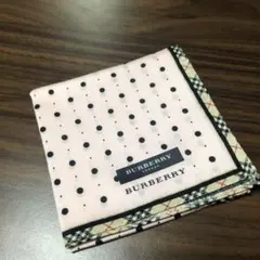 バーバリー　ハンカチ　新品・未使用