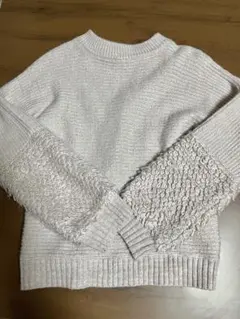 ROPÉ PICNIC ピンクベージュニットセーター