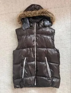 ファーダウンベストダウン y2k グランジarchive drip お兄系