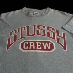 “STUSSY CREW” old stussy Tシャツ 90s 白タグ