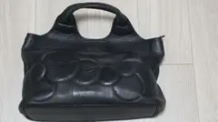マ*ン様 新品　IBIZA　レディース　2way　ハンドバッグ　レザー　ブラック
