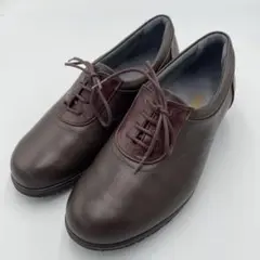 美品✨アシックスウォーキング　ペダラ　コンフォートシューズ　レザー　ウェッジ