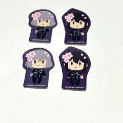 刀剣乱舞 大本丸博2025 鯰尾藤四郎 骨喰藤四郎 桜装備フレークシール 各2枚