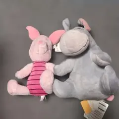未使用　タグ付き　ディズニーリゾート　ピグレット　イーヨー　ぬいぐるみ