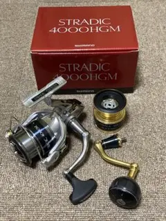 シマノ 15ストラディック 2500HGS 美品 替えスプール付き シマノ 15ストラディック 2500HGS 美品 替えスプール付き