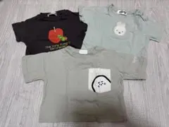 Tシャツ 3枚セット 80 ③