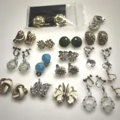 流*是様 多様なデザインのイヤリングセット