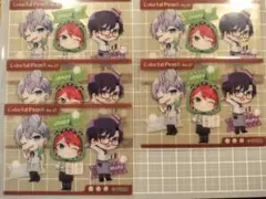 カラフルピーチ　コレクションガム　ダイナー　クリアカード５枚セット