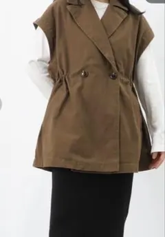 LC/LLL Wテーラーフレンチベスト美品