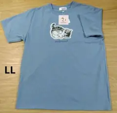 新品 モフサンド 半袖 Tシャツ ブルー