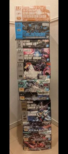 ティターンズ系HG12点セット ガンプラまとめ売り　（クリアカラー含む） ティターンズ系HG12点セット ガンプラまとめ売り （クリアカラー含む