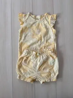 baby GAP 花柄ロンパース セットアップ　18-24ヶ月