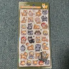 ボンボンドロップシール 和柄　柴犬　犬　クーリア　正規品