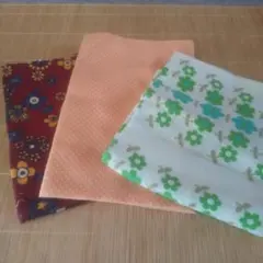 レトロ ポップはぎれセット 花柄・ドット柄