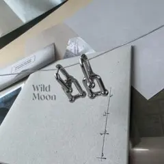 2way Uチェーンピアス シルバー Er6