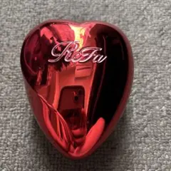 ReFa ハート型クッションブラシ 赤