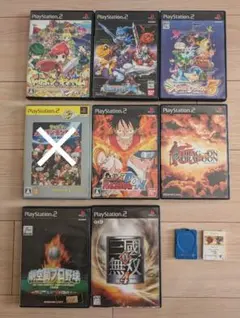 PlayStation2 ソフト7点　 メモリーカード2点