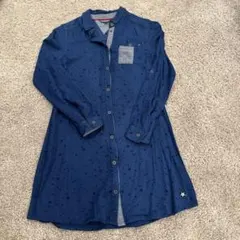 トミーフィルヒガー⭐︎星柄シャツワンピース152センチ
