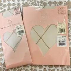 rebecca taylor 柄ストッキング & ひざ下ストッキング M-L