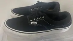 VANS ブラック スエード スニーカー