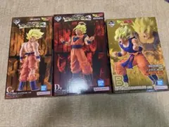 新品　未開封　3点　ドラゴンボール　一番くじ　フィギュア　孫悟空　下位賞　BCD 新品 未開封 3点 ドラゴンボール 一番くじ フィギュア 孫悟空 下位賞