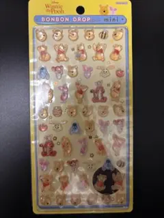 ボンボンドロップシール　プーさんミニ　正規品