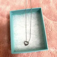 オープンハート ネックレス