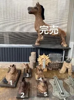 2026干支　馬　やっちゃんじいちゃん手作り置物