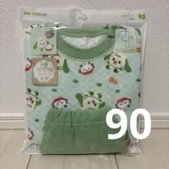 ユニクロ パジャマ Eテレ ワンワン 90 いないいないばあっ！ キルトパジャマ
