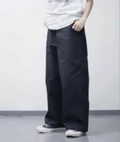 美品　ユニバーサルオーバーオール　チノパン　ワイドパンツ