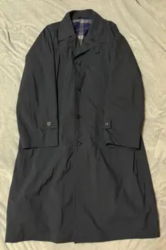 【UNITED ARROWS】 ナイロン マックコート 2024SS ネイビー