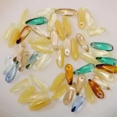 7459 チェコビーズ ダガー アソート 3×11mm 50個