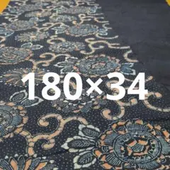 古布木綿藍染型染め