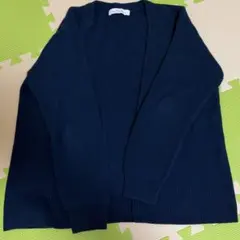 リブ編み カーディガン Sサイズ　green label relaxing