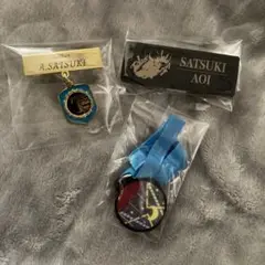 ツキウタ 皐月葵 Six Gravity ネームバッジ アニカフェ チョーカー