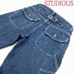 ステュディオス「 STUDIOUS 」フラップ& シンチバック　ストレート　Ｓのサムネイル