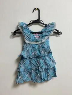 mezzo piano キッズ　ノースリーブワンピース 130