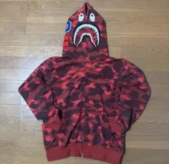 A・BATHING APE パーカー チェック 伊勢丹 猿 - メルカリ