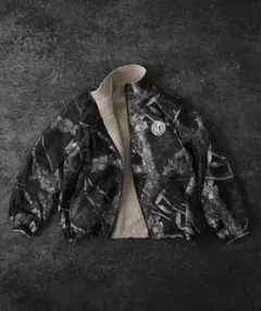 kutir 2way リバーシブルナイロンボアブルゾン　(XL)