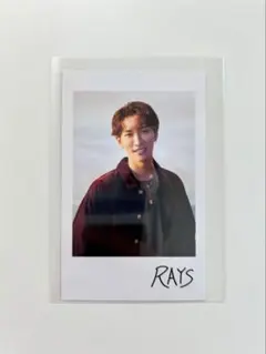 SnowMan RAYS特典チェキ風フォトカード 渡辺翔太