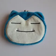 カビゴン がま口 青色