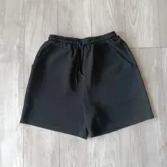コカ　エンボス加工　レディースショートパンツ　Mサイズ　ブラック