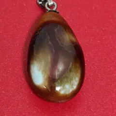 七宝焼 ネックレス 涙型ペンダント 陶器 焼き物 ヴィンテージ アクセサリー